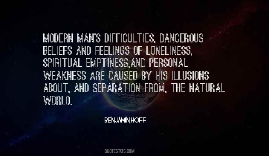 Loneliness Emptiness Quotes #106407