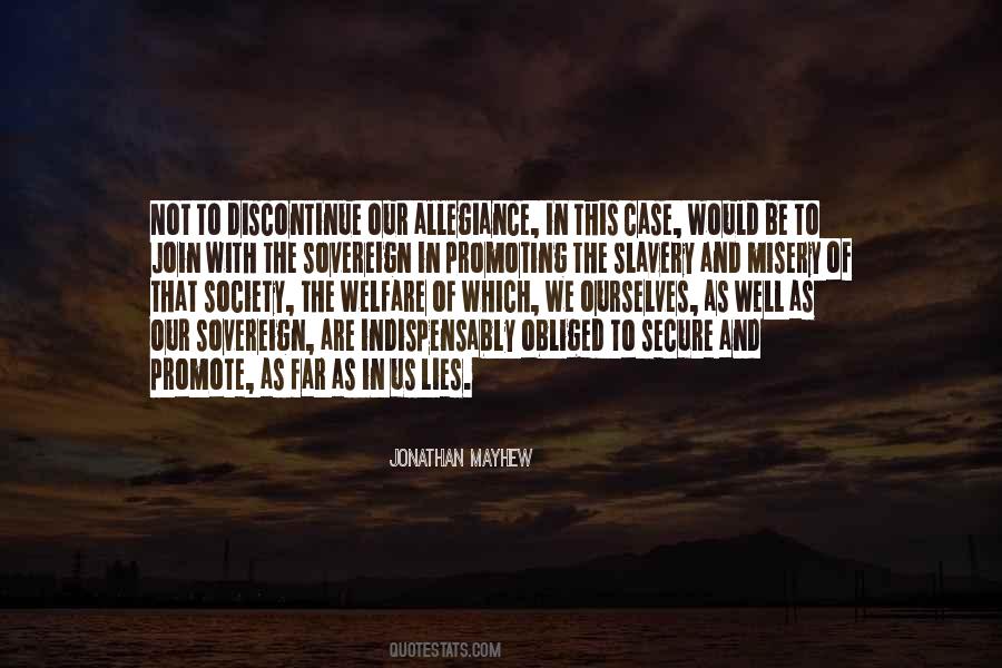 Welfare Society Quotes #1512437