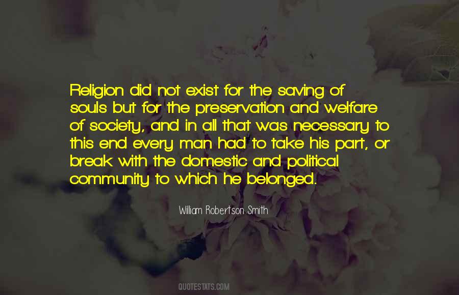 Welfare Society Quotes #786928