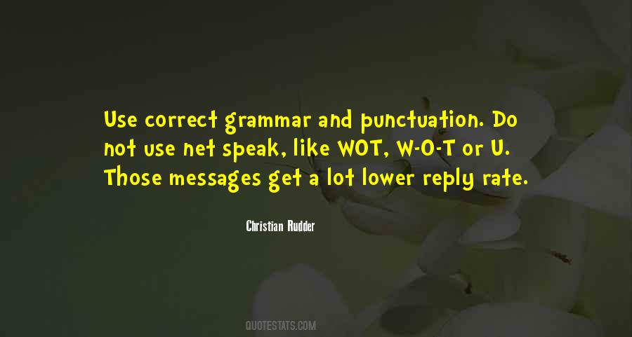 What Is The Correct Punctuation For Quotes #559068