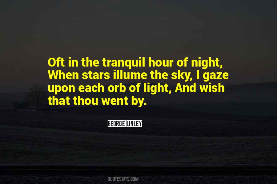 Tranquil Night Quotes #672439