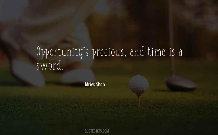 Time And Opportunity Quotes #137142