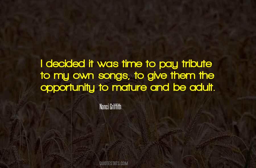 Time And Opportunity Quotes #373555