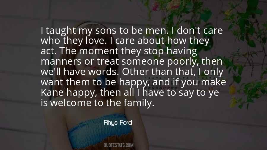 Sons To Quotes #951345