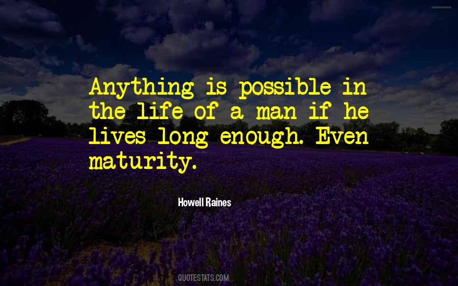 Quotes About Life Of A Man #1189537