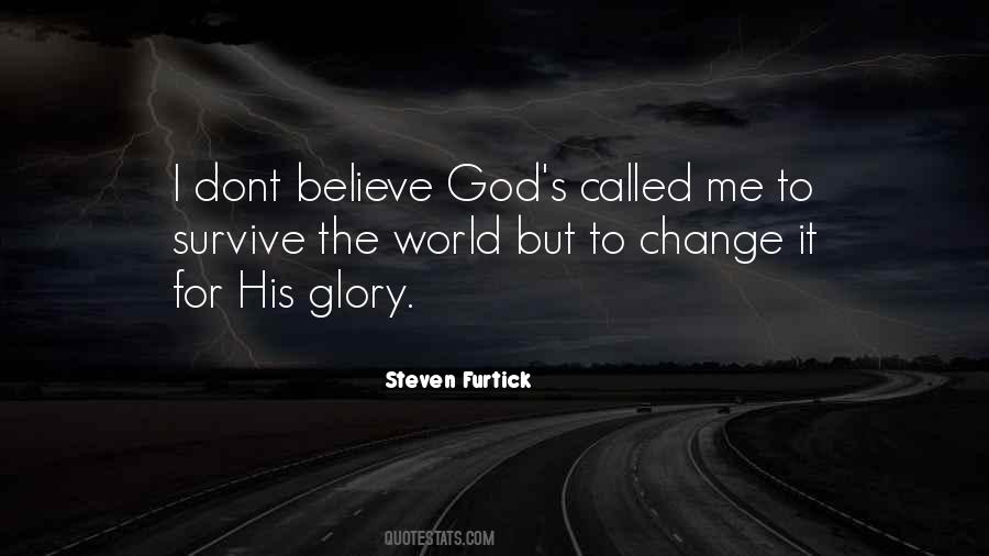 For His Glory Quotes #1560316