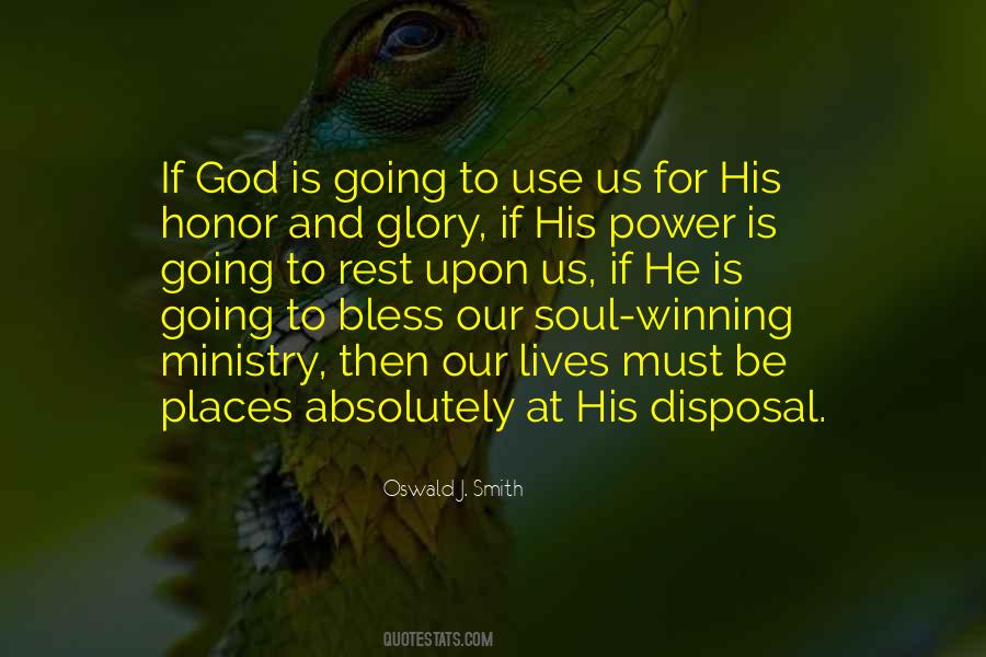 For His Glory Quotes #559745