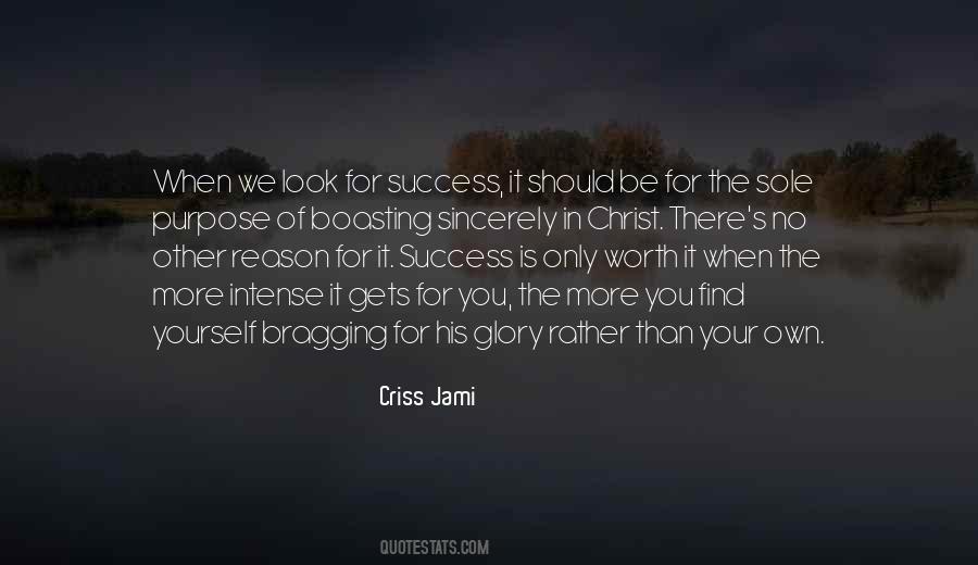 For His Glory Quotes #906390