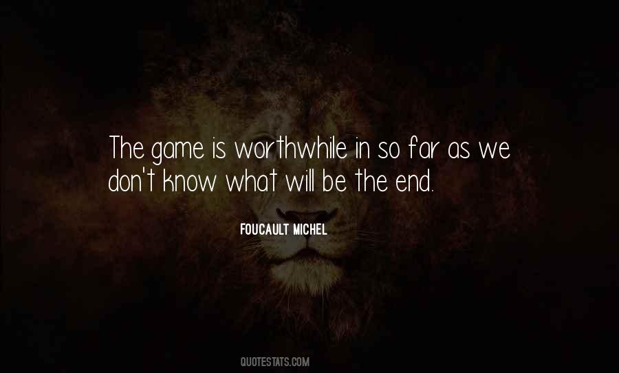 End Game Quotes #233141