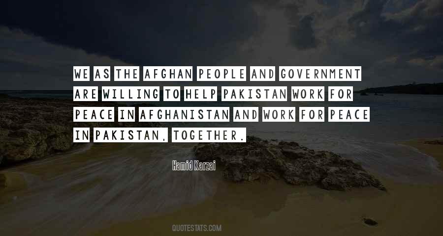 Karzai Government Quotes #1506399