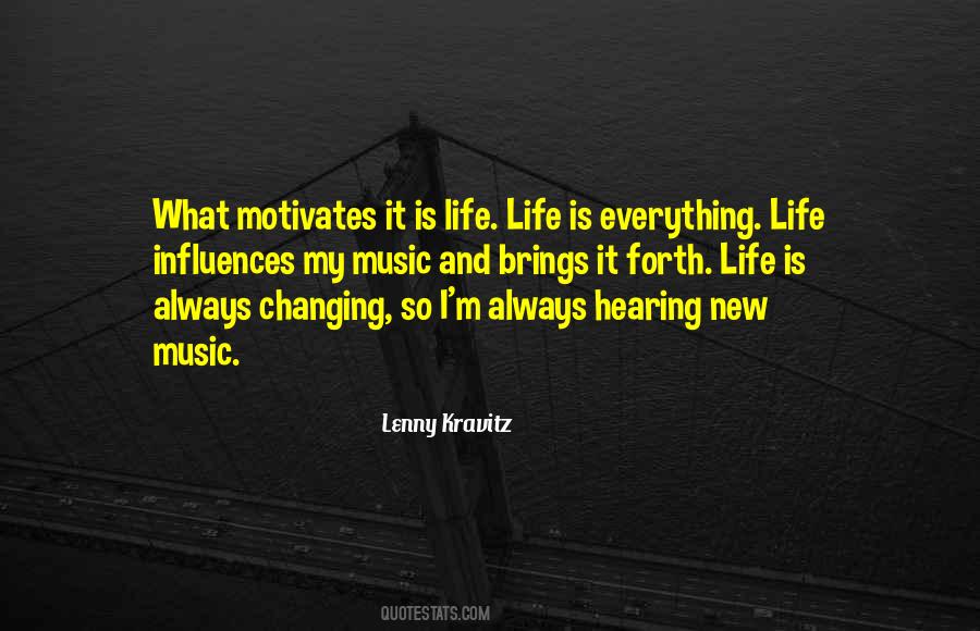 Life Is Always Changing Quotes #549451