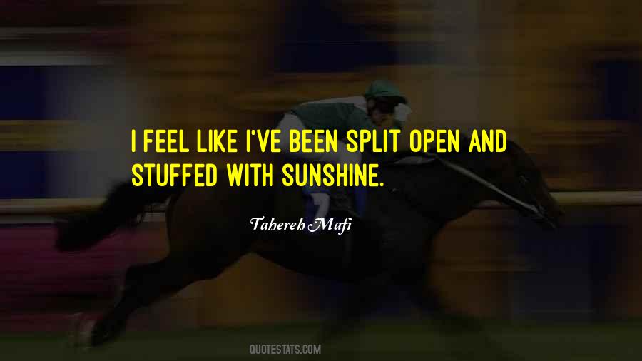 Love And Sunshine Quotes #1700534