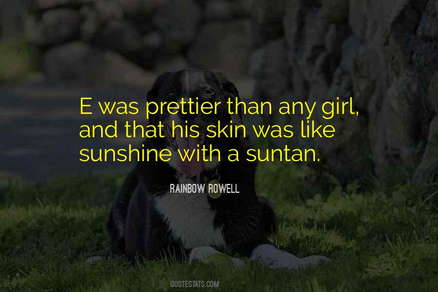 Love And Sunshine Quotes #1852760