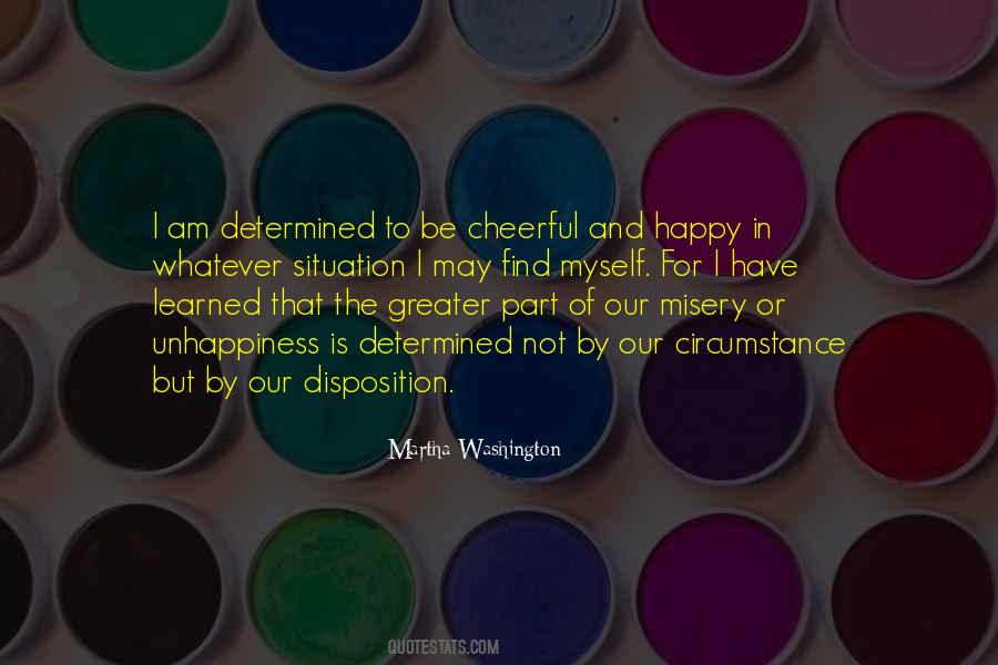 Cheerful Disposition Quotes #142148