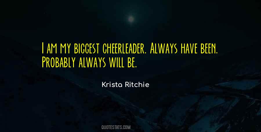 Cheerleader Quotes #1328015