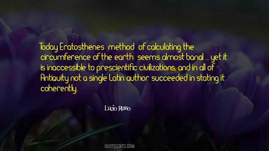 Eratosthenes Method Quotes #875264