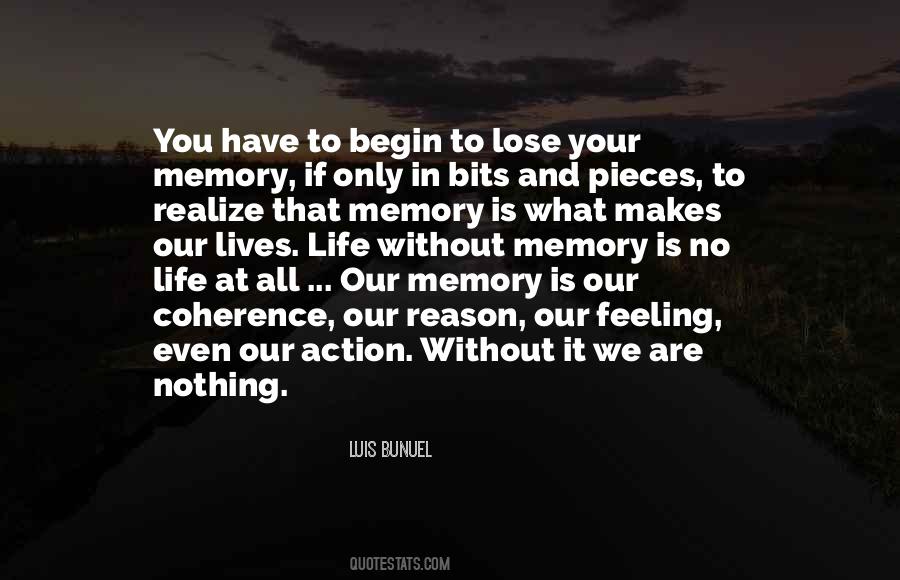 Quotes About Life Memory #72683