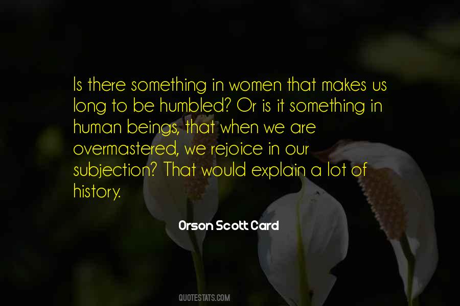 Subjection Of Women Quotes #729328