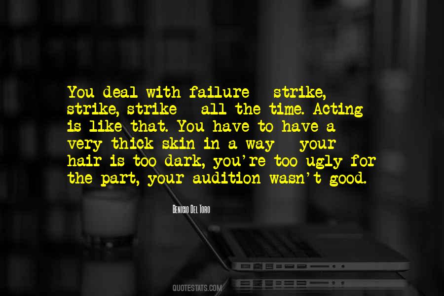 Acting Audition Quotes #1197758