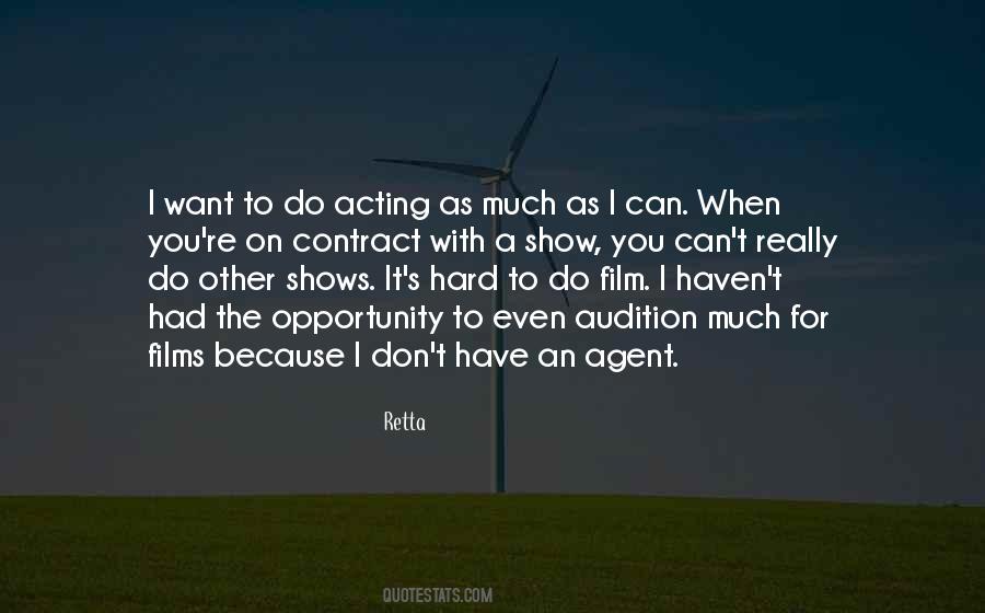 Acting Audition Quotes #676051