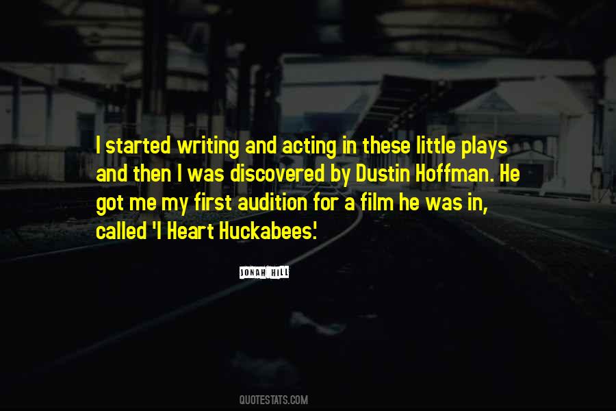 Acting Audition Quotes #987528