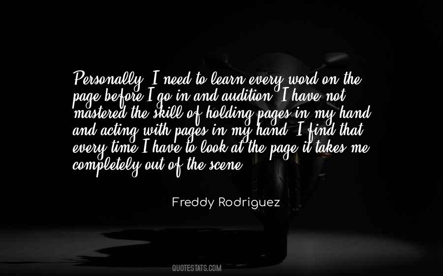 Acting Audition Quotes #992921