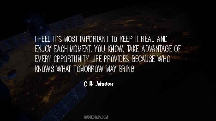 Knows Tomorrow Quotes #711260