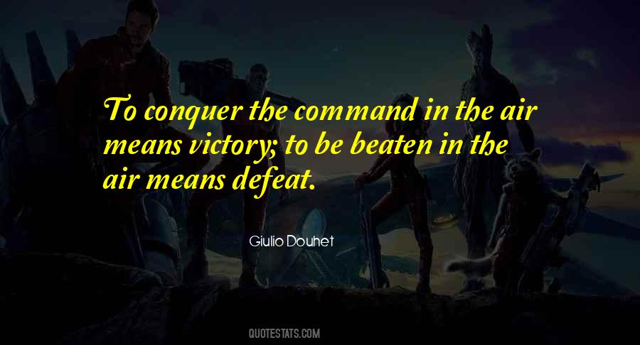 Douhet Command Quotes #1862729