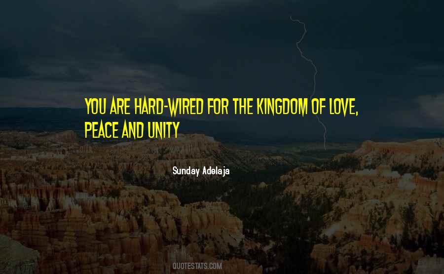 Kingdom Of Love Quotes #1117369