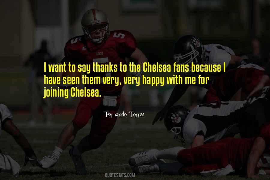 Chelsea Fans Quotes #309876