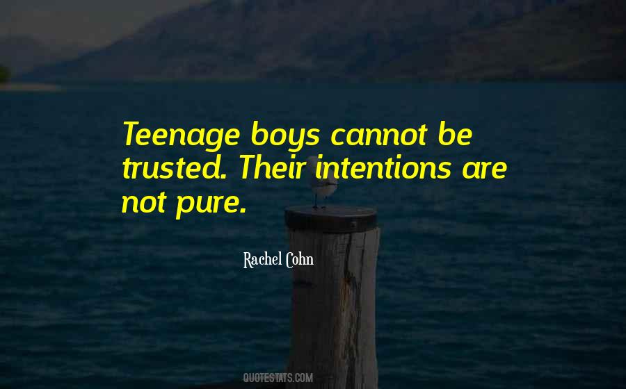 Teenage Boys Quotes #717109