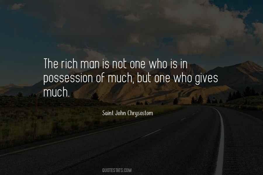Quotes About The Rich Man #1070848
