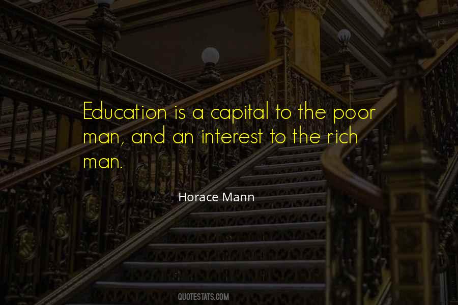Quotes About The Rich Man #1280737
