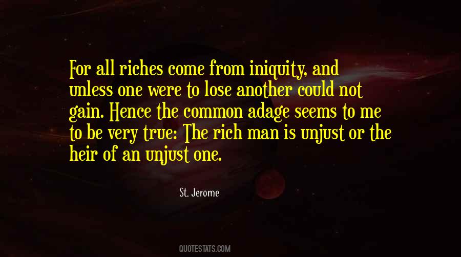 Quotes About The Rich Man #1878841