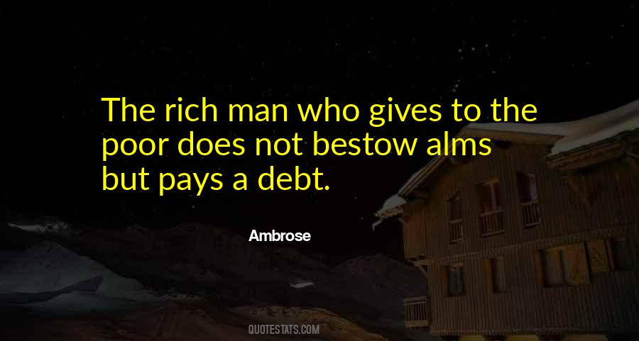 Quotes About The Rich Man #202325