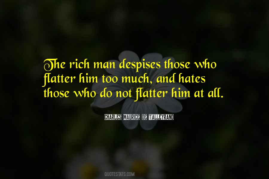 Quotes About The Rich Man #283913