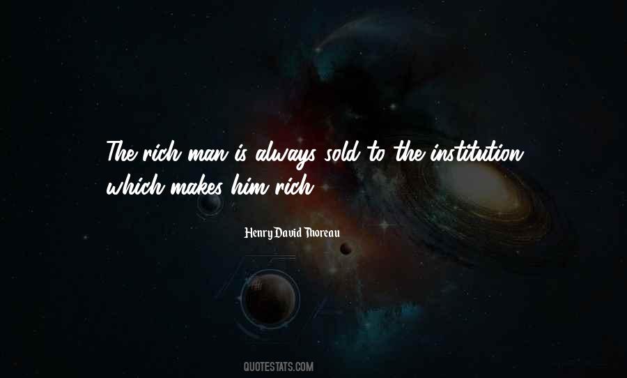 Quotes About The Rich Man #319326