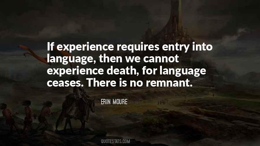 Remnant Death Quotes #234556