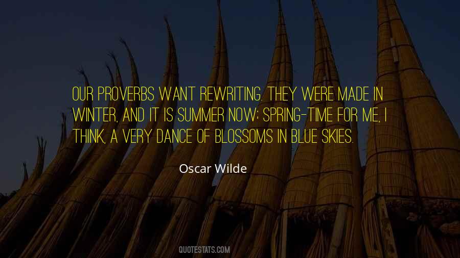 Time Oscar Wilde Quotes #1221124
