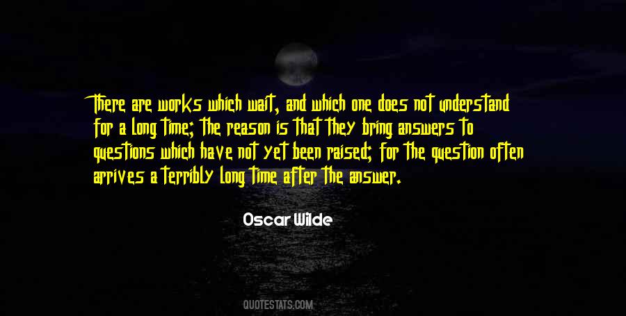 Time Oscar Wilde Quotes #1269898