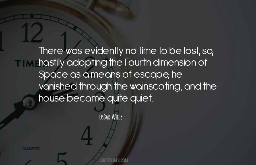 Time Oscar Wilde Quotes #1794899