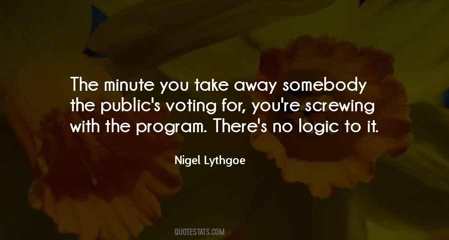 No Logic Quotes #145160