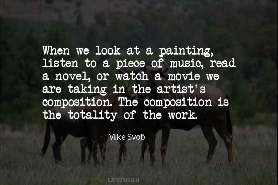 Painting In Music Quotes #392402