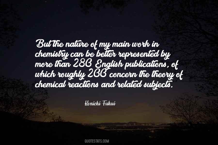 Chemistry Subjects Quotes #1630989
