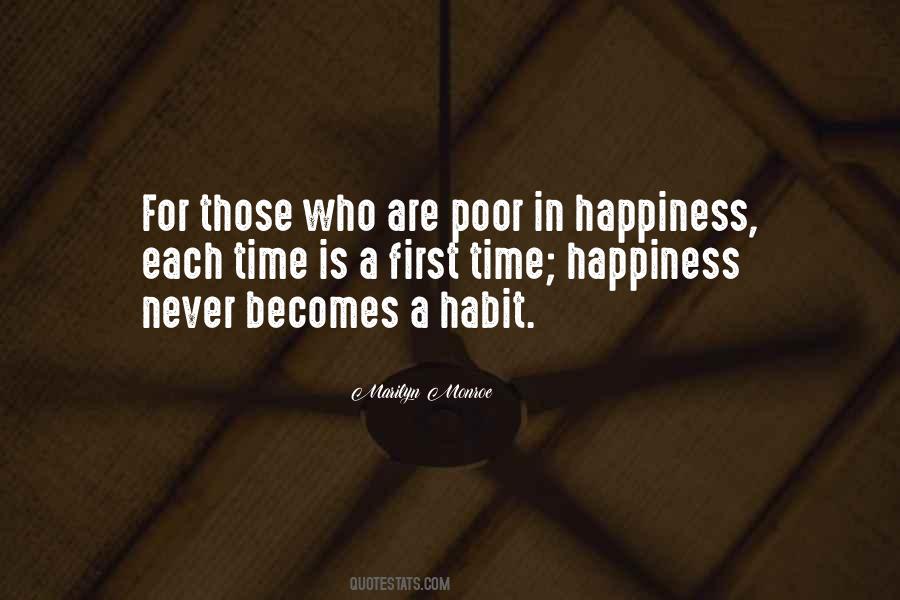 Happiness Marilyn Monroe Quotes #433398