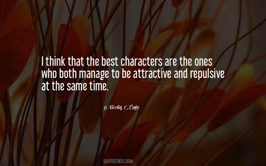 Best Character Quotes #178694