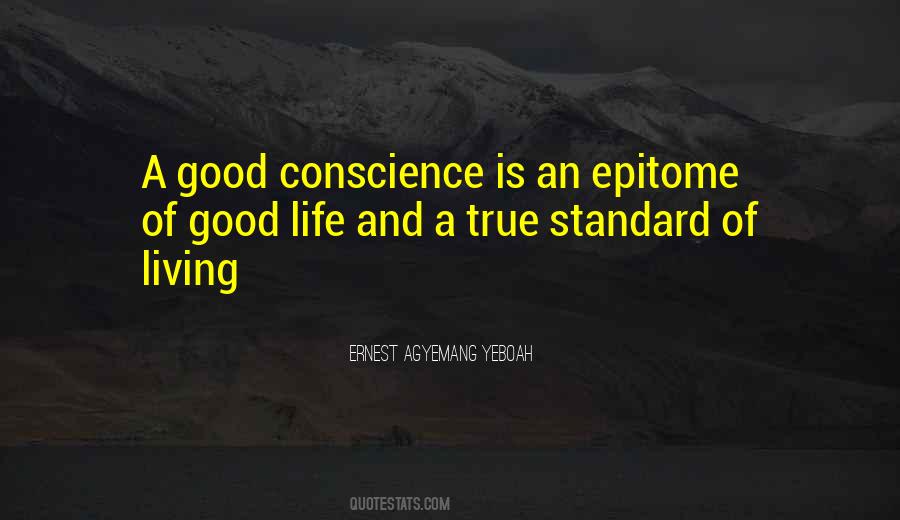 A Good Conscience Quotes #1280825