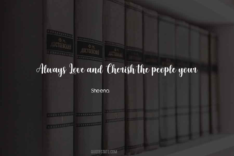 Cherish You Quotes #523432