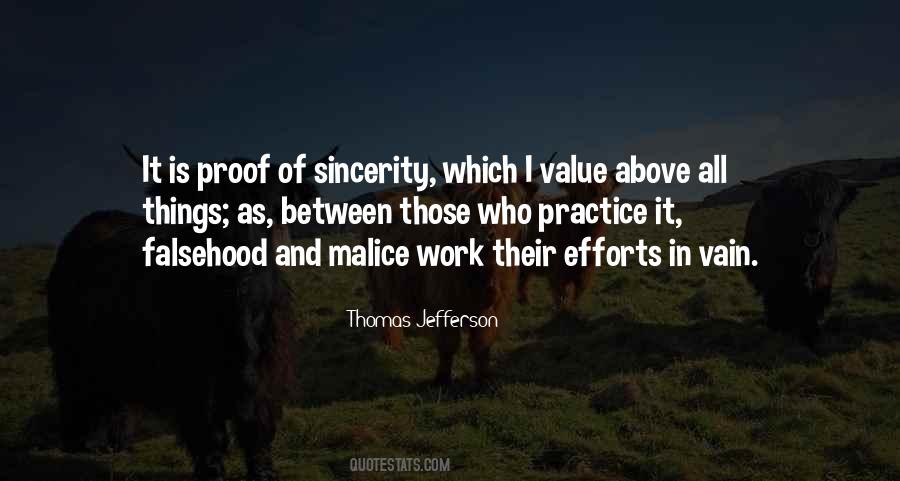 Sincerity Value Quotes #1750826