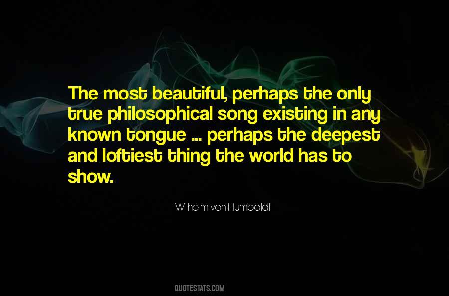 Song Beautiful Quotes #784472